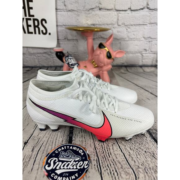 Nike Zoom Mercurial Vapor 13 Pro FG Soccer Cleats Mens 7 | Womens 8.5 Red NEW - Picture 5 of 8